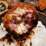 とんかつ けい太 - チーズメンチカツ