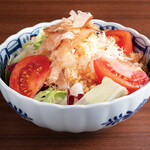 Okonomiyaki restaurant's specialty salad