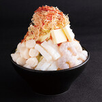 Seafood salt butter monja