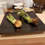 天白 - たらの芽とうどの芽