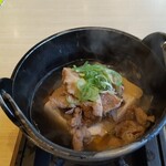 肉豆冨とレモンサワー 大衆食堂 安べゑ - 肉豆腐定食_白