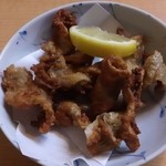 Yorimichi - 鳥皮の唐揚げ