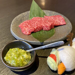 炭火焼肉 なかむら  - ステーキ‼︎