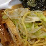 煮干し中華そば 一剣 - 野菜も旨いね～