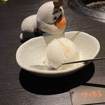 炭火焼肉 なかむら  - 〆のシャーベット