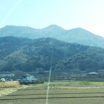 ペンギン - 筑波山（奥の方の山）