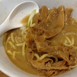 煮干し中華そば 一剣 - 穂先メンマも大量です