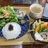 komibou - 料理写真:ハンバーグと焼野菜のプレート+こうみぼうブレンド¥1,500