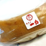 一力 - 中華まんじゅう(￥240)。袋を取る前。