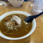 ラーメンレストラン ニングル ときわ店 - 味噌カレーラーメン ¥950 割引券使用（¥100）