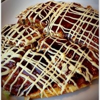 和食鉄板 銀座 朔月 - 海鮮お好み焼き