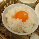 奈良のうまいものプラザ 古都華 - 五條市たけむらさんの新鮮卵かけごはん