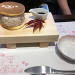 嵐山 りらっくま茶房 - パパさんのどら焼きみたいなやつ。