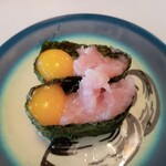 回転寿司すノ家 - うずら鉄火