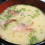 おくうら - あらかぶ味噌汁