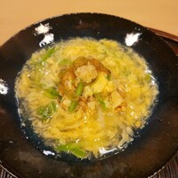 山玄茶 - 春野菜餡掛け