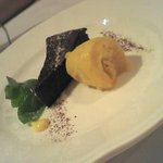 サルサ・ズッカ - マンゴーのジェラードとチョコトルテ