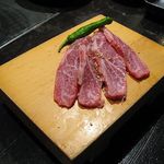 焼肉トラジ - 一口トロカルビ（だっけ？）