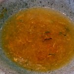 うどん居酒屋 澄 - チータン入りスープ