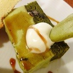 京都綾小路 満月の花 - めっちゃ抹茶ケーキ