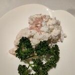 中国料理 星ヶ岡 - 伊勢海老と卵白の炒めもの