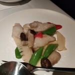 中国料理 星ヶ岡 - 金目鯛の炒めもの