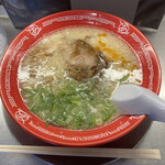 麺処あきら - 料理写真:塩味チョイ薄いがラーメンタレがあるので…