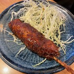 風来坊 - 味噌串カツ