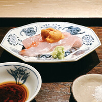 御料理 ふじ田 - キンメダイ ウニ