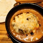 Roti - 溶岩焼き/カレーチーズハンバーグ