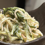 Koryouri hana - 水菜のサラダはシャキシャキ