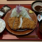 とんかつ とう庵 - ロースかつ御膳 ¥1100