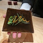 伊勢 福多亭 - 海水を利用して栽培した野菜は塩味を感じます