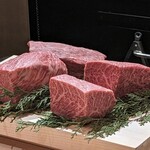 伊勢 福多亭 - 今日の伊勢肉さま♪イチボとランプ