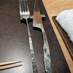 伊勢 福多亭 - カトラリーもカッコいい、めちゃ切れます！