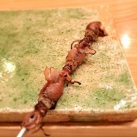 すし いわお - ホタルイカ炭火焼き