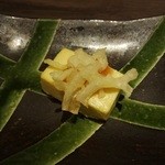 料理屋 壱 - 新玉ネギのフラン