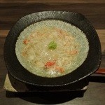 料理屋 壱 - 蓮根饅頭の蟹あんかけ