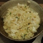 料理屋 壱 - 天然真鯛の土釜飯