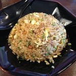 長浜らーめん - H.25.07.07.昼 ラーメンとチャーハンの黄金セット850円のチャーハン