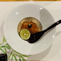 難波 鮨 栞庵 やましろ - いくらごはん