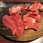 焼肉 坐旺 - 牛カルビ盛り