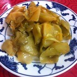 台湾料理 台北 - ザーサイ