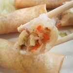 あほだら亭 - 何が入ってるんだろ！？ごま油で中華ですね。