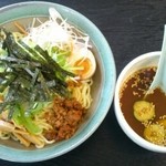 membafuurin - 野菜とねぎ醤油つけ麺   850円