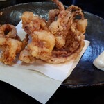 小名浜 - イカげそ唐揚げ