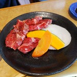 肉の館 羅生門 - 焼肉定食のお肉