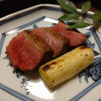 よし町 - 強肴　稲敷市　網採り野鴨　焼葱