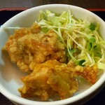 Rokumeikaku - 副菜：から揚げ
