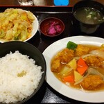 Rokumeikaku - 日替定食：酢豚